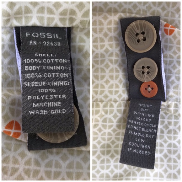 Fossil Men’s Tan & Brown Plaid “Silver Lining” Jacket Size Large - Picture 6 of 8